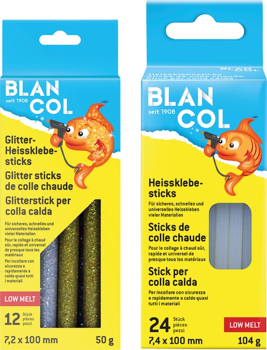 Immagine prodotto Blancol Colla a caldo glitterata per bambini