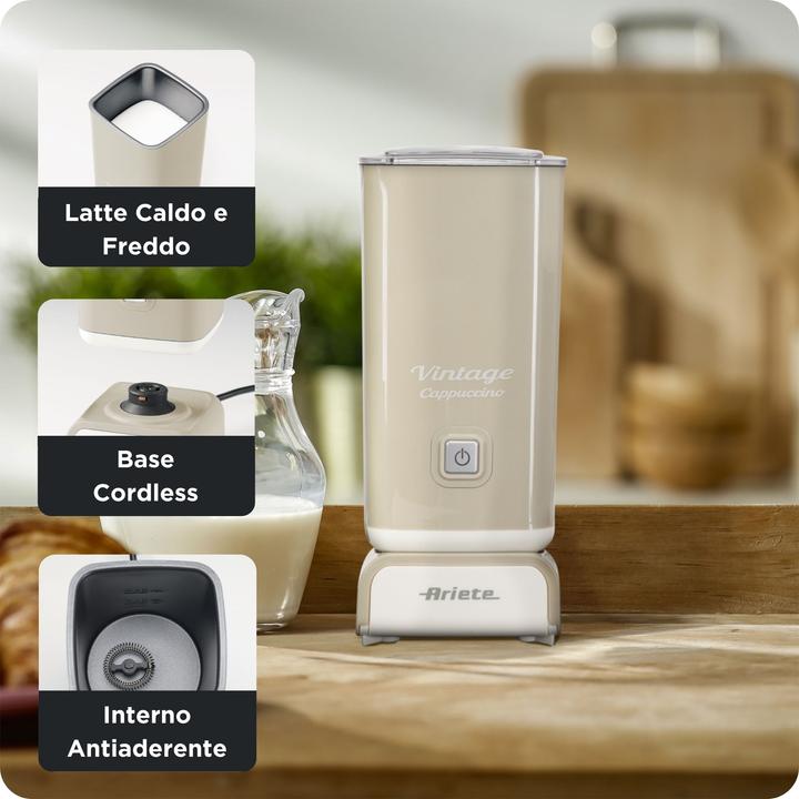 Produktbild Ariete 2878 Milchaufschäumer Vintage (250 ml)