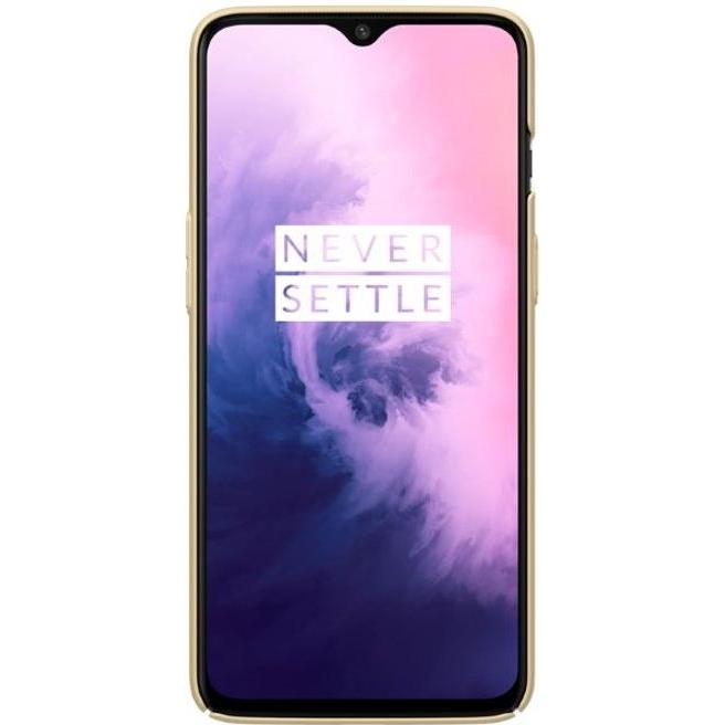 Thumbnail - Nillkin Super Frosted Shield Series (OnePlus 7), Smartphone Hülle, Gold