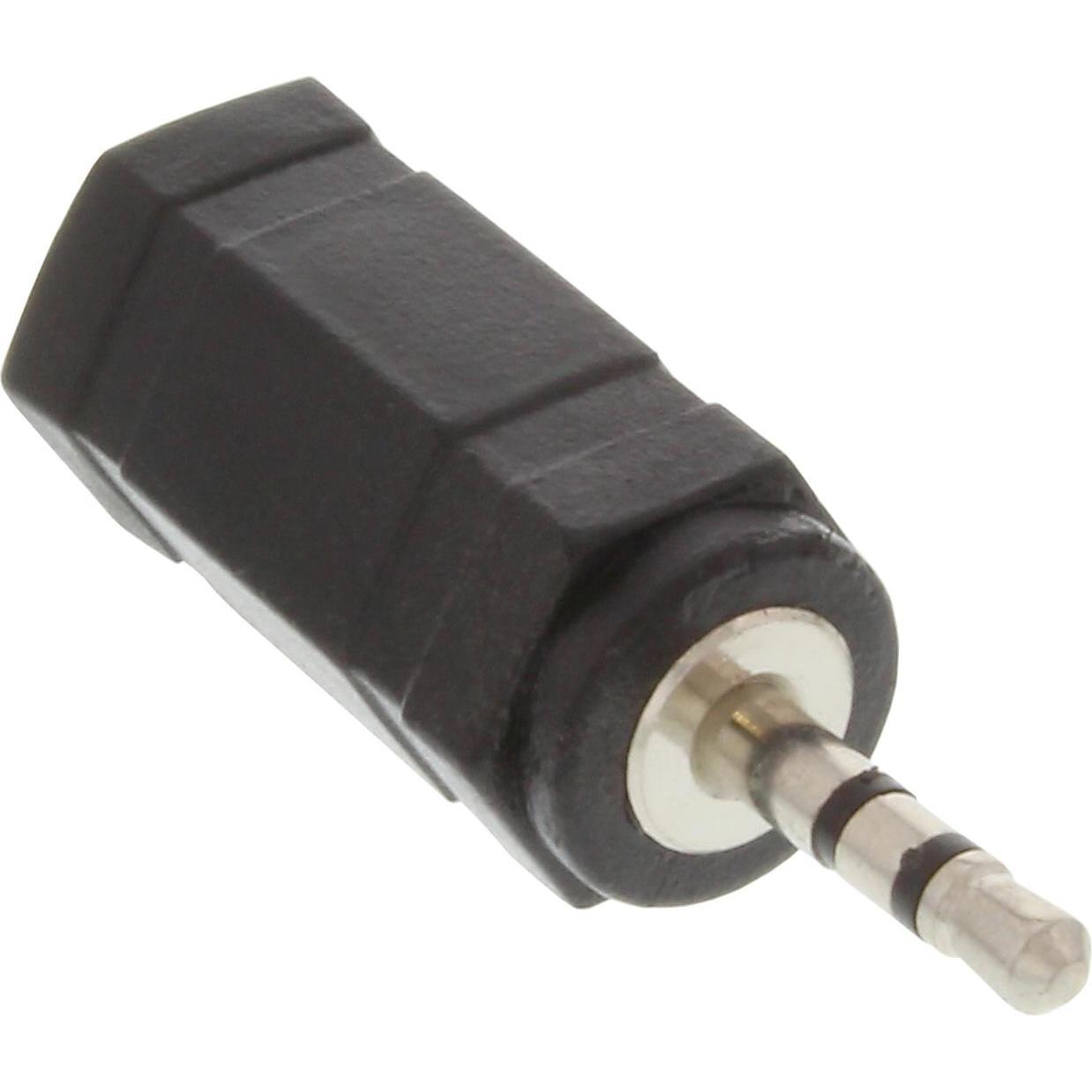 InLine Audio Adapter (Klinkenadapter), Audio Adapter, Schwarz