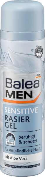 Actual product image dm Balea MEN Shaving gel sensitive (Shaving gel)