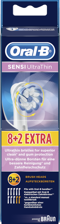 Actual product image Oral-B Sensi UltraThin replacement brushes 10 pcs. (10 x)