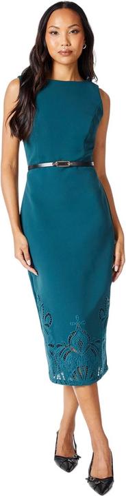 Image du produit Principles Vestito Midi A Taglio Laser Con Cintura Donna (40)