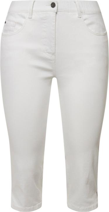 Produktbild Ulla Popken Capri Jeans Sarah, schmale 5-Pocket-Form, Saumschlitz (60)