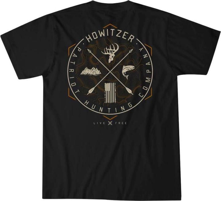 Immagine prodotto Howitzer T-Shirt WILDERNESS SS TEE, black (3XL)