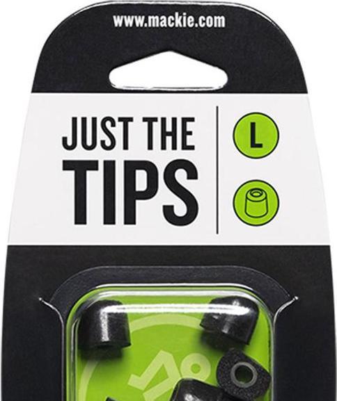 Productafbeelding Mackie MP & CR Buds Medium Foam Black Tips Kit