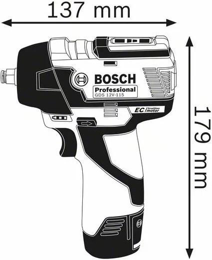 Produktbild Bosch Professional GDR 12V-105 (Akkubetrieb)