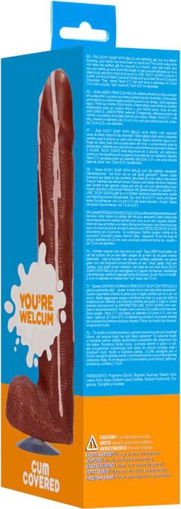 Actual product image Doc Johnson Dicky Soap With Balls - Cum Covered
