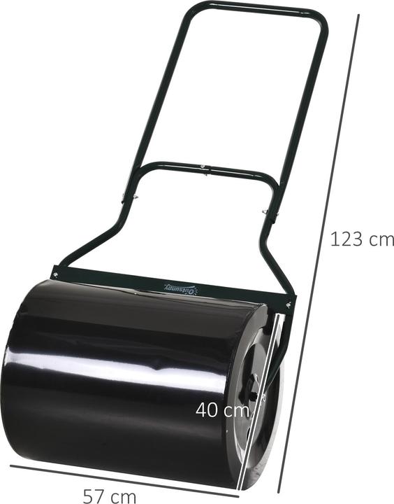 Actual product image Outsunny Lawn roller with U-handle