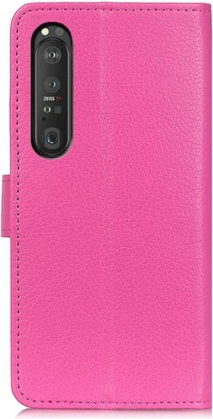 Produktbild MU Classic Litchi Leder Bookcover Series (Sony Xperia 1 III)