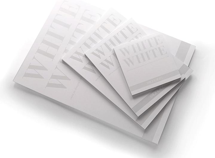 Produktbild Fabriano Künstlerpapier White White 20 x 20 cm, 20 Blatt (20 x 20 cm)