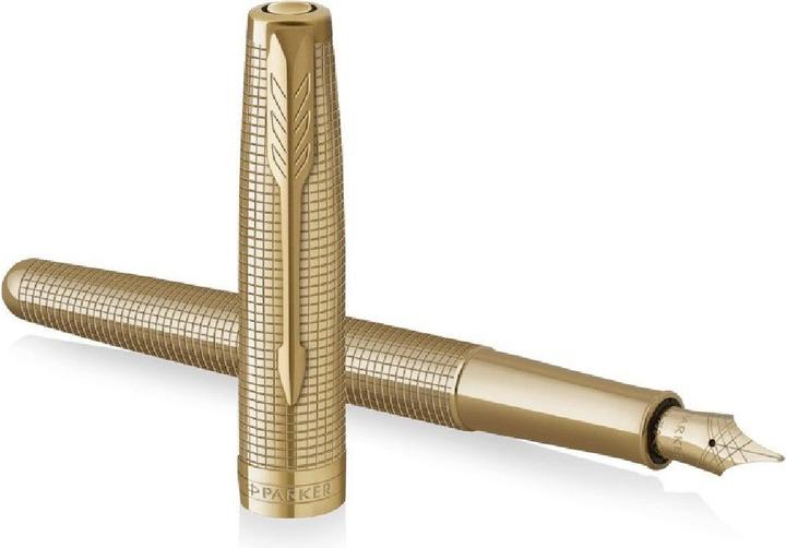 Produktbild Parker Pen Parker - Sonnet Ciselé Special Edition Fountain Pen - Gold (Gold, 1x)