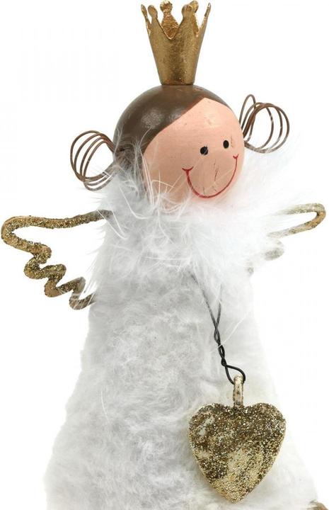 Image du produit Viana Engel Figur sitzend Weihnachtsdeko