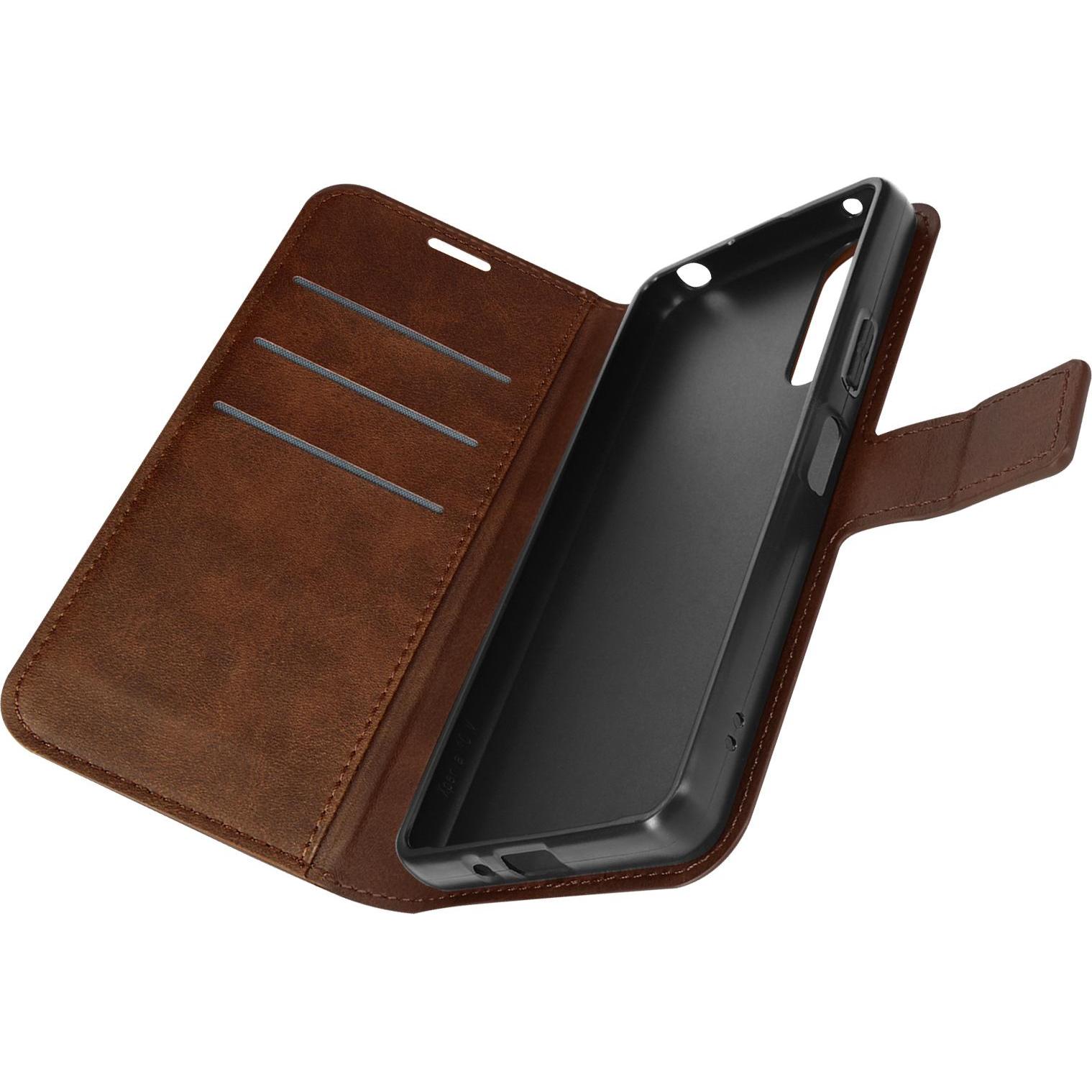 Avizar Prestifold Series (Sony Xperia 10 VI), Smartphone Hülle, Braun
