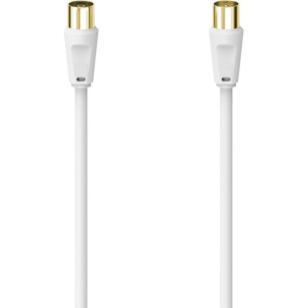 Hama Antennen-Kabel, Koax-Stecker (100 dB, Antennenkabel), Antennenkabel