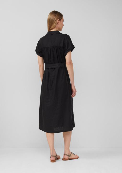Immagine prodotto S.Oliver Kleid Midikleid aus Leinenmix mit Eingrifftaschen (38)