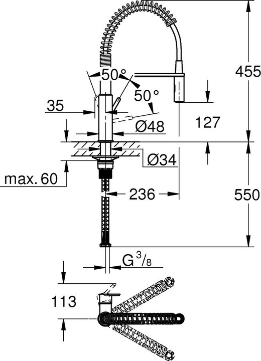 Produktbild Grohe Spültischbatterie