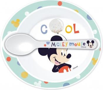 Actual product image Stor Children's tableware set Mickey Mouse set of 2