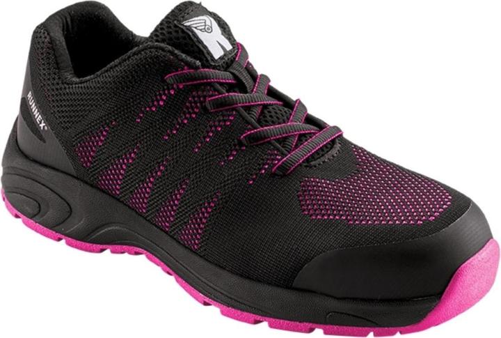 Actual product image BIG Arbeitsschutz Women's safety shoe GirlStar 5180 Gr.37 black/pink S1P SRC PES RUNNEX (S1P, 37)