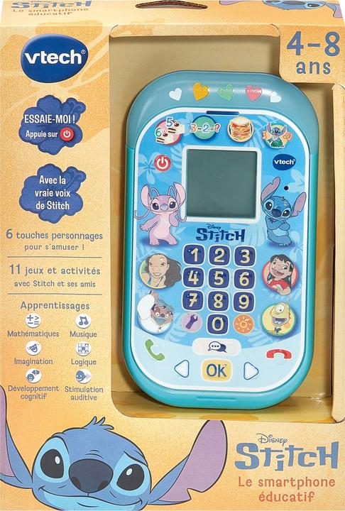 Image du produit VTech Stitch - Le smartphone éducatif (Français, 2 - 5 Années)