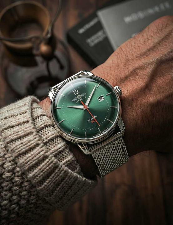 Produktbild Zeppelin Uhr Uhr LZ120 Bodensee 8160M4 Automatik (Analoguhr, 41 mm)