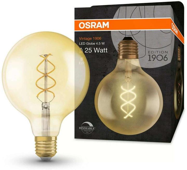 Actual product image Osram vintage 1906 (E27, 4.50 W, 250 lm, 1 x, G)