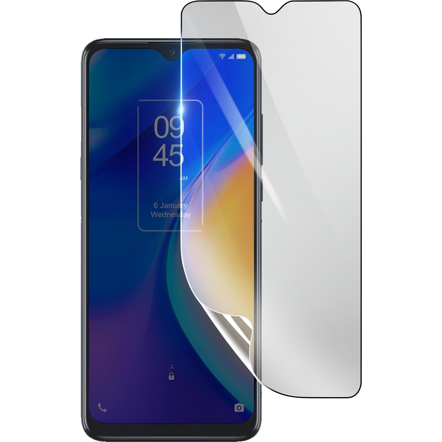 3MK Hydrogel Bildschirmfolie für Tcl 20 SE (1 Stück, TCL 20 SE), Smartphone Schutzfolie, Transparent