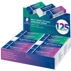 Productafbeelding Staedtler Radierer Mars plastic 125 years anniversary edition 2,3x1,3x6,5cm 20 Stück
