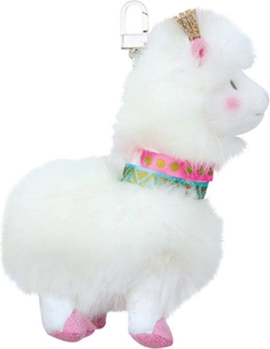 Actual product image Doudou et Compagnie Keychain llama