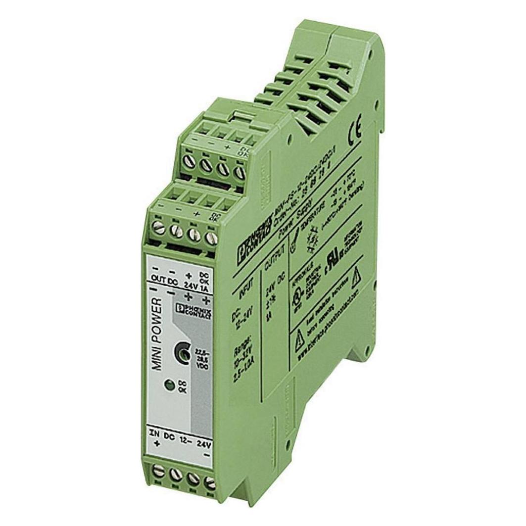 Phoenix Contact, Mobiele stroomverdelers, Top-rail voedingseenheid (DIN-rail)