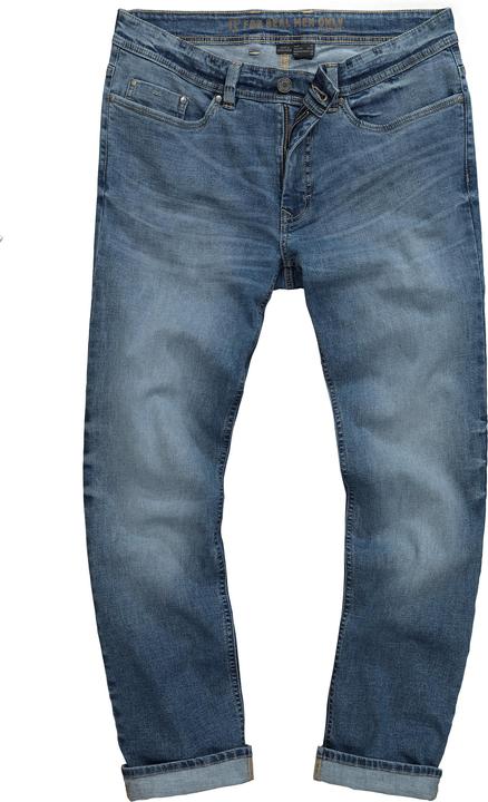 mattes jeansblau