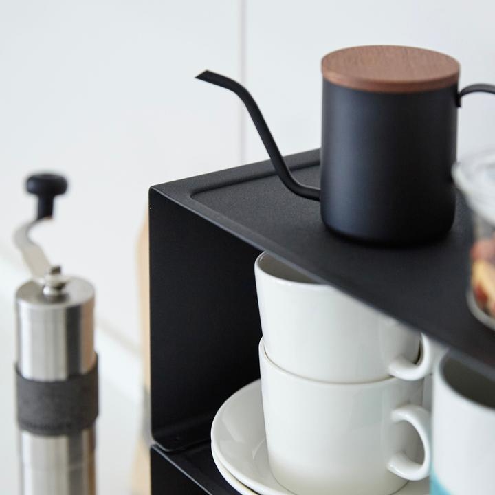 Actual product image Yamazaki Narrow stackable kitchen shelf TOWER