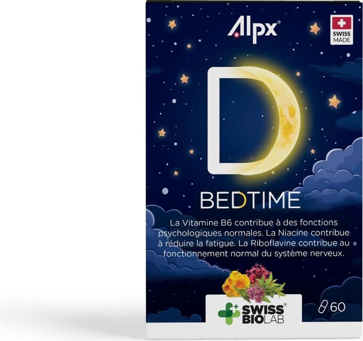 Actual product image Alpx BEDTIME Kaps Ds 60 Capsules (60 Piece, Capsules, 51 g)