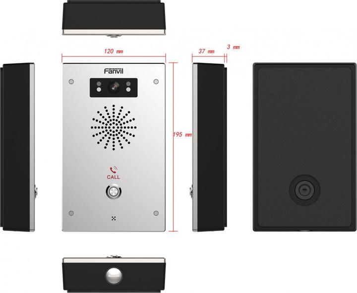 Image du produit Fanvil Interphone vidéo TFE SIP i16SV (Filaire)