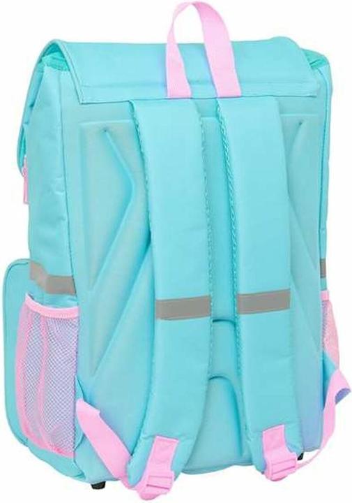 Image du produit Gabby's Dollhouse Schulrucksack Blau Rosa 18,5 x 41 x 15 cm