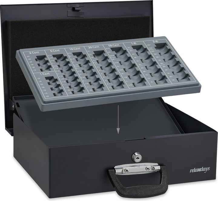 Actual product image Relaxdays Cash box