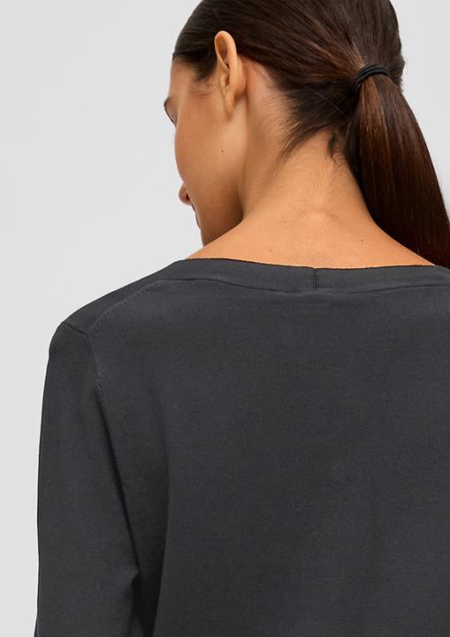 Produktbild s.Oliver Strickpullover Feinstrickpullover aus Viskosemix (36)