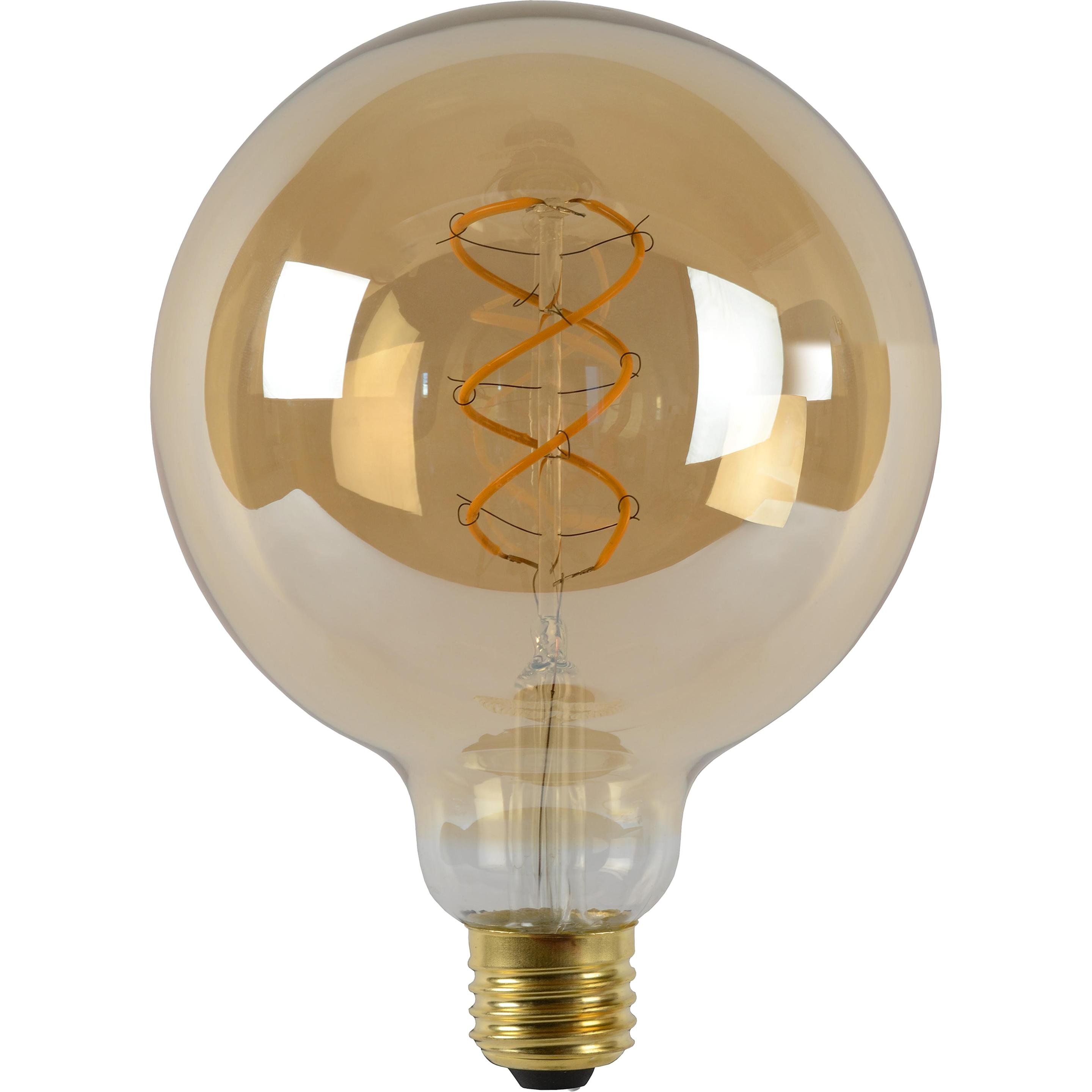 Lucide, Leuchtmittel, Amber (E27, 4.90 W, 380 lm, 1 x, G)