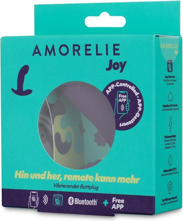 Produktbild Amorelie Shuffle Appgesteuerter Anal & G Punkt Vibrator