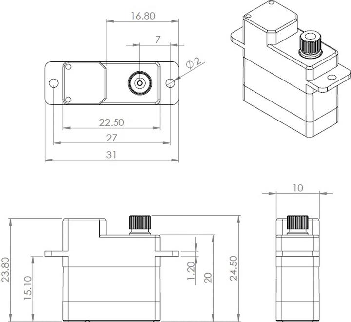 Produktbild Mks DS450 Digital Servo