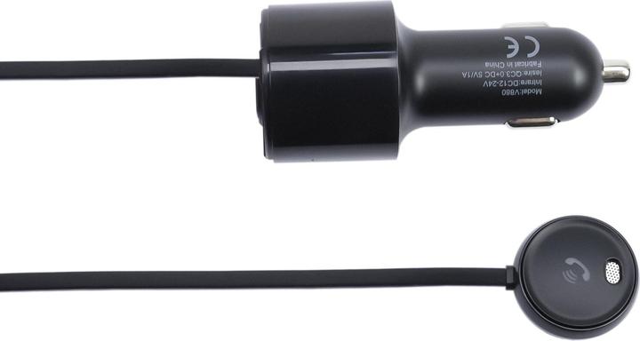 Image du produit PNI Valentine V880 Modulateur FM avec microphone, Bluetooth 5.0, lecteur MP3, transmetteur FM