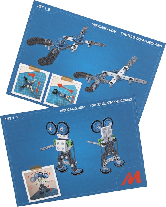 Image du produit Spin Master Meccano, Jeu de construction 1, Quick Builds, MINT- Jeu de construction avec de vrais outils pour
