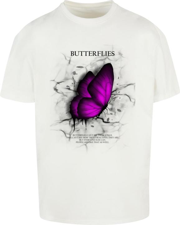 Produktbild Merchcode Butterflies Heavy Oversized Tee - 117179 (XL)