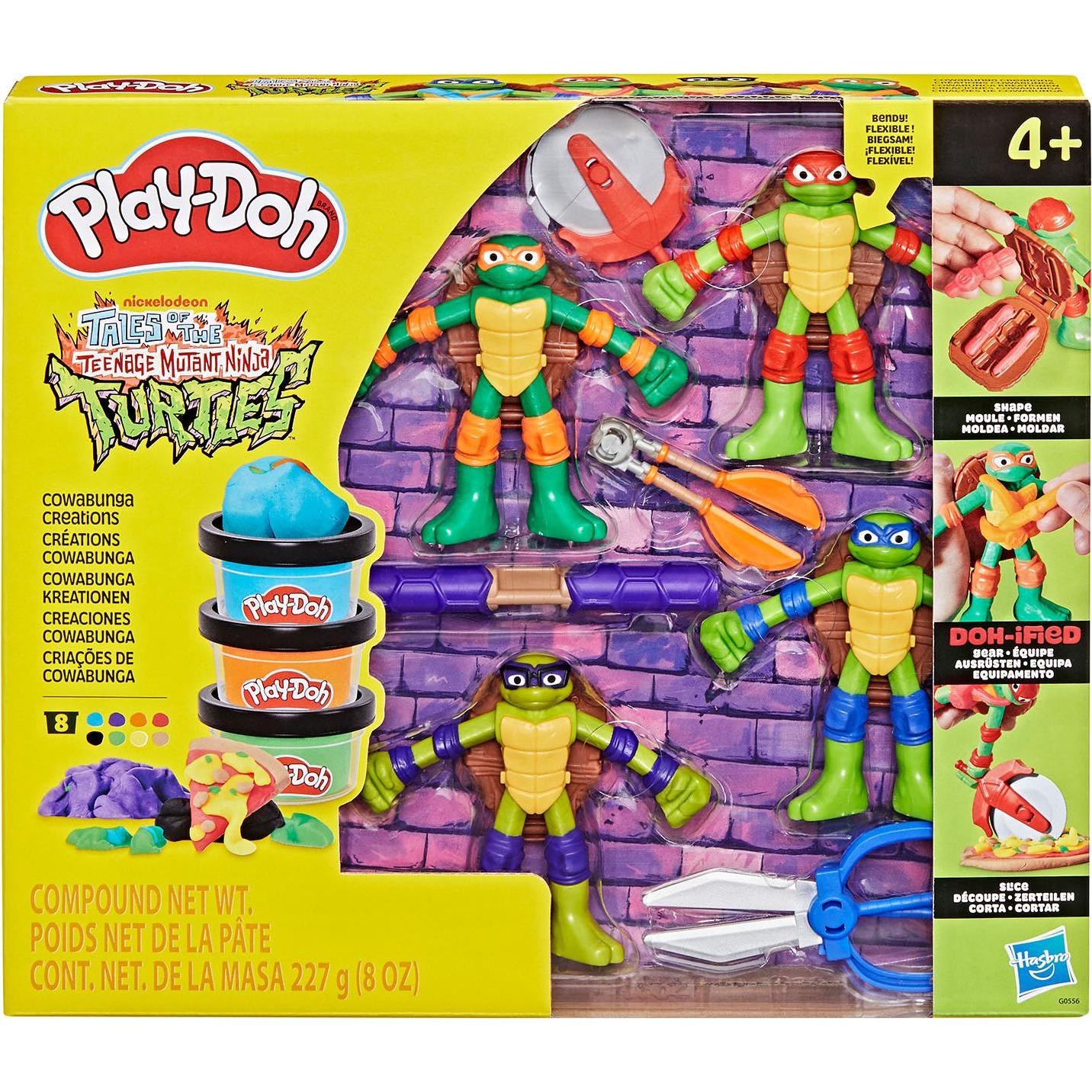 Play-Doh Pd Tmnt Cowabunga Creations
