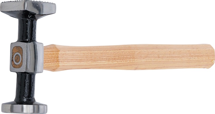 Actual product image BGS Body Hammer round, flat Head / square, flat Head (660 g)