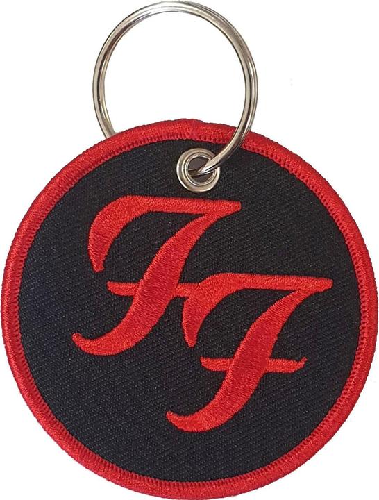 Actual product image Foo Fighters Circle Logo Keyring