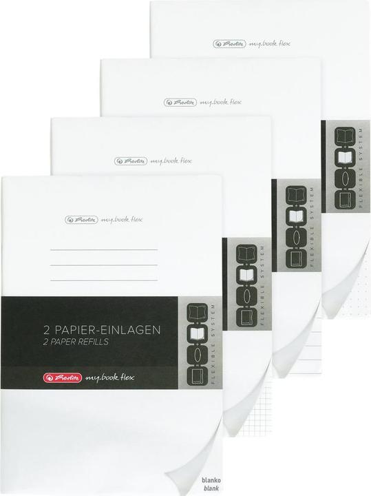 Produktbild Herlitz 50033805 Notizbuch 80 Blätter (A4, Blanko, Kein Einband)