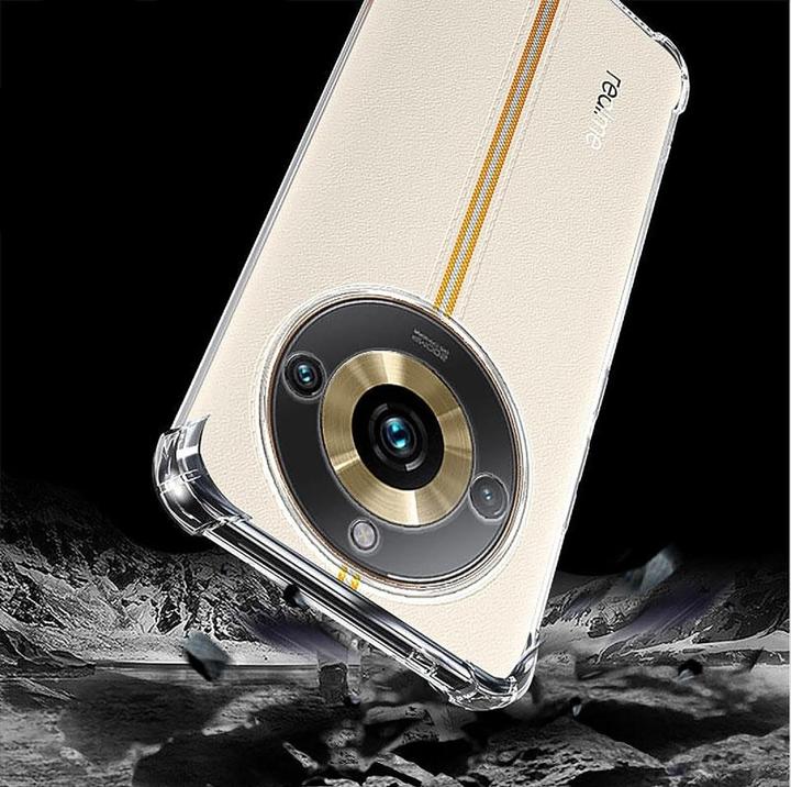 Immagine prodotto Screenguard Realme 11 Pro+ Custodia Crystal Soft Airbag Bumper (Realme 11 Pro+)