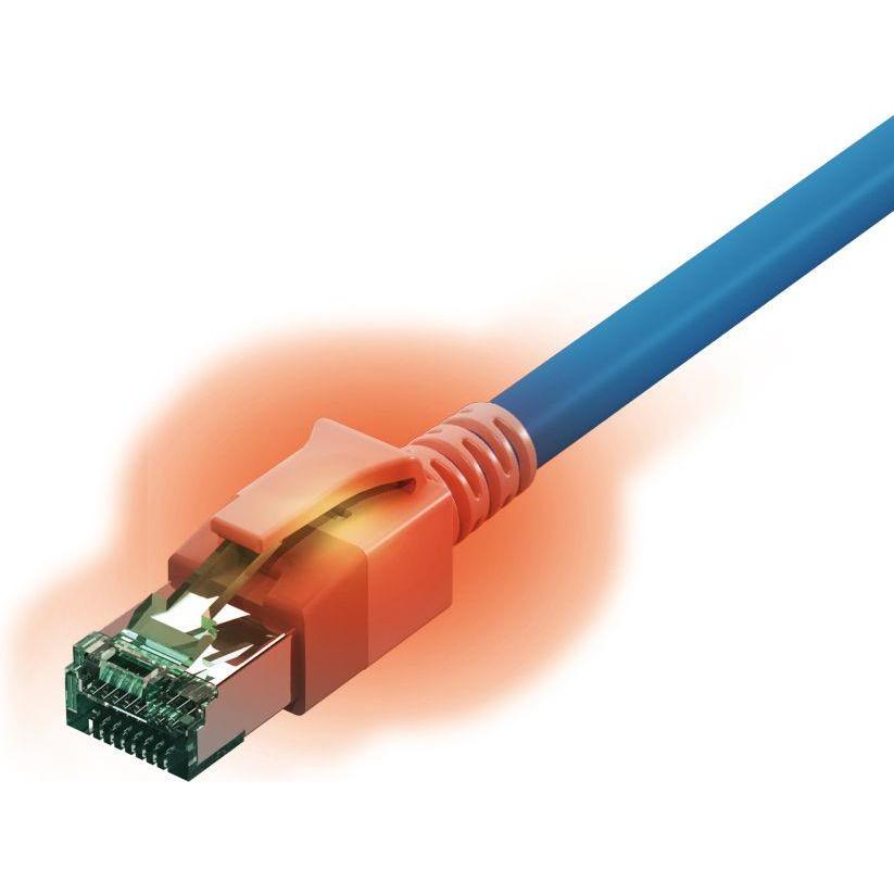 Sacon Patchkabel (PiMF, CAT6a, 0.50 m), Netzwerkkabel