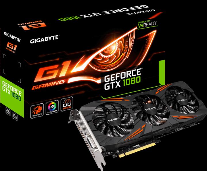 Immagine prodotto Gigabyte GeForce GTX 1080 G1 Gaming (8 GB)
